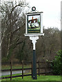 The Crooked Chimney Public House sign