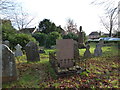 All Saints, Crawley Down: churchyard (vii)