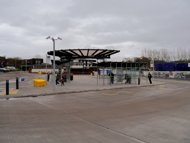 Radcliffe Bus Station, View From Pilkington Way