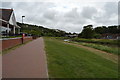 Sussex Ouse Valley Way on flood embankment