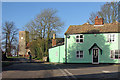 West Wickham: a green house on the corner