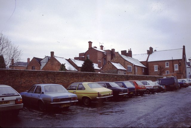 Car Park, Tenbury Wells, 1985