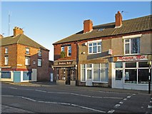 SK4860 : Stanton Hill - Dexter's Deli on High Street by Dave Bevis