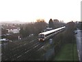 Eastbound train near Abbey Wood