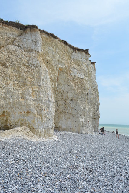 Chalk cliffs © N Chadwick :: Geograph Britain and Ireland