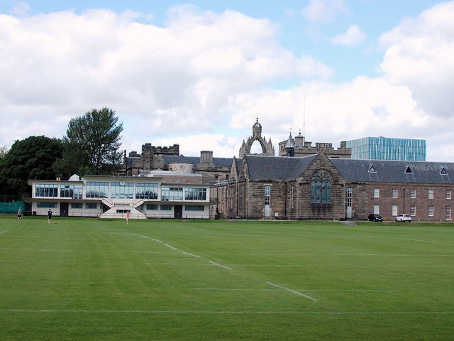 University of Aberdeen architectural vista