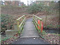 Footbridge over the Copcut Stream, Droitwich 