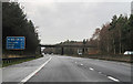SE9406 : M180, approaching Kirton Road bridge by J.Hannan-Briggs