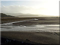 SH5737 : Sandbanks viewed from The Cob by John Lucas