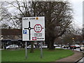 TL1314 : Roadsign on the A1081 St.Albans Road by Geographer