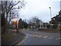 Brooklands Lane at the junction of Brooklands Road