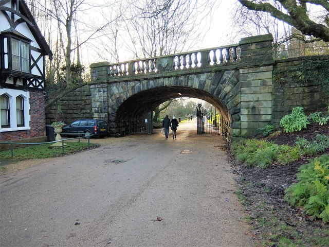 Ivy Bridge viewed from Avenham Park, Preston