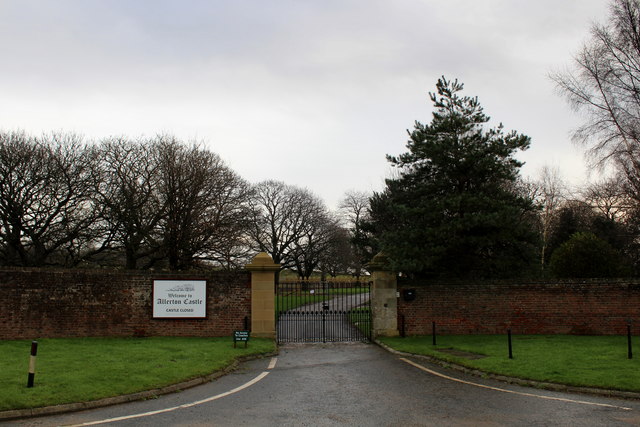 Gated Entrance into Allerton Park