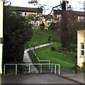 Path ascending from Old Market, Nailsworth