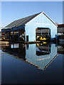 Boat shed at Thorne