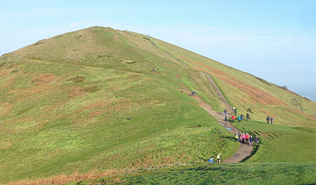 Southern approach to the Worcestershire Beacon