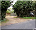 Entrance to Smallbrook Farm near Ryde