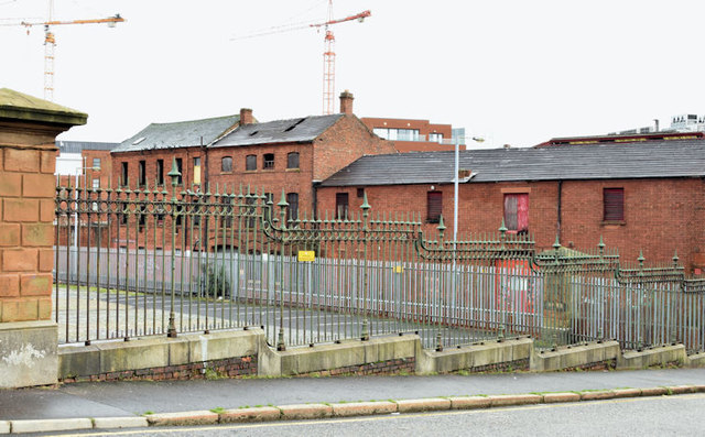 Development site, Stephen Street, Belfast - December 2015(2)