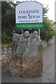 Fishermen sculpture, Port Seton