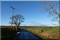 Electric pole along the road