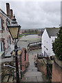 Looking down to The Quay, Exeter