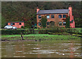 House next to the River Severn