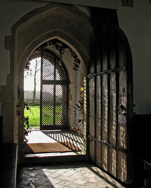 Reed: St Mary - through the south door