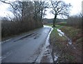 A very damp Spain Lane