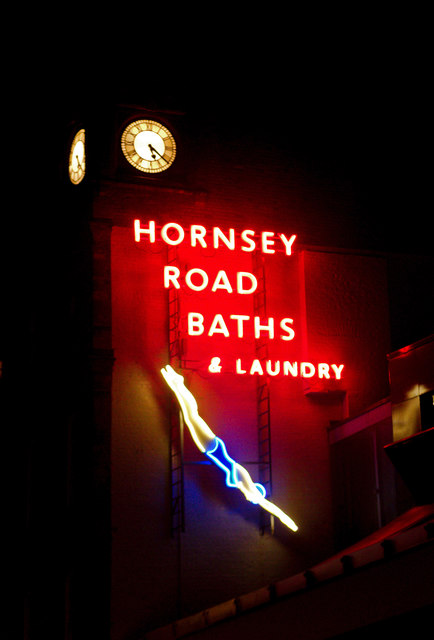 Neon sign, Hornsey Road