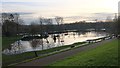 SD5328 : Flooding in Miller Park, Preston by Adam C Snape