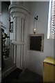 TF0621 : Church of St Michael and All Angels: Tabernacle lamp and Aumbry by Bob Harvey