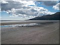 J3932 : Footsteps in the sand at Murlough Strand by Eric Jones