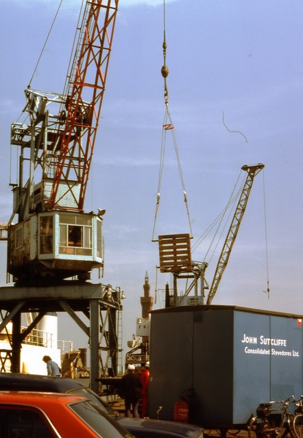 Grimsby Dock, 1977