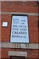 ...AND ON THE SIXTH DAY, GOD CREATED MANchester