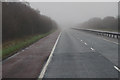 J0058 : M1 eastbound towards junction 11 by Ian S