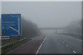J0158 : The M1 eastbound towards junction 11 by Ian S