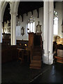 TM3389 : Pulpit of St.Mary's Church by Geographer