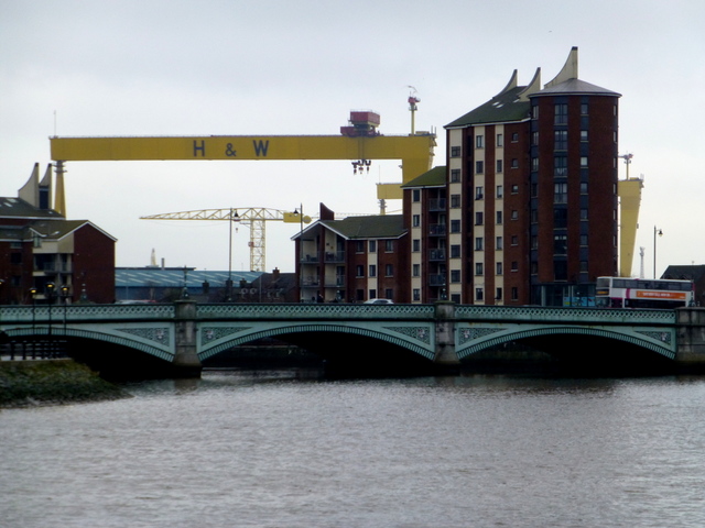 Albert Bridge Belfast © Kenneth Allen Cc By Sa20 Geograph Ireland