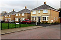 ST2990 : Detached houses, Clos Ennig, Foxglove Meadows, Bettws, Newport by Jaggery