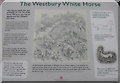 ST8951 : The Westbury White Horse by M J Richardson