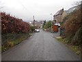 Highfield Lane - looking towards Lascelles Hall Road