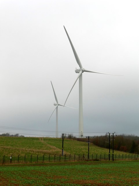 Bilsthorpe wind turbines