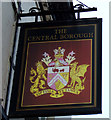 Sign for the Central Borough, Darlington