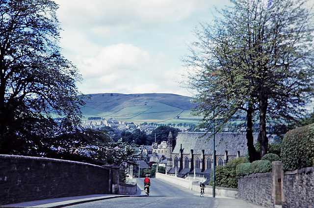 The Station Brae, Galashiels in 1962