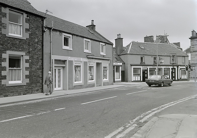 Island Street, Galashiels in 1987