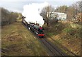 Flying Scotsman passes through Bury