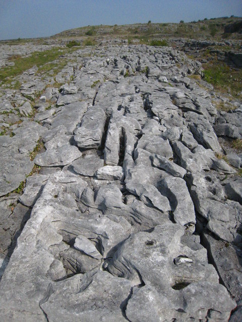 Limestone pavement at Poulnabrone