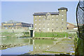 Barking town wharf, mill pond and old granary, 1990