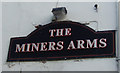 NZ2329 : Sign on the Miners Arms, Coundon by JThomas