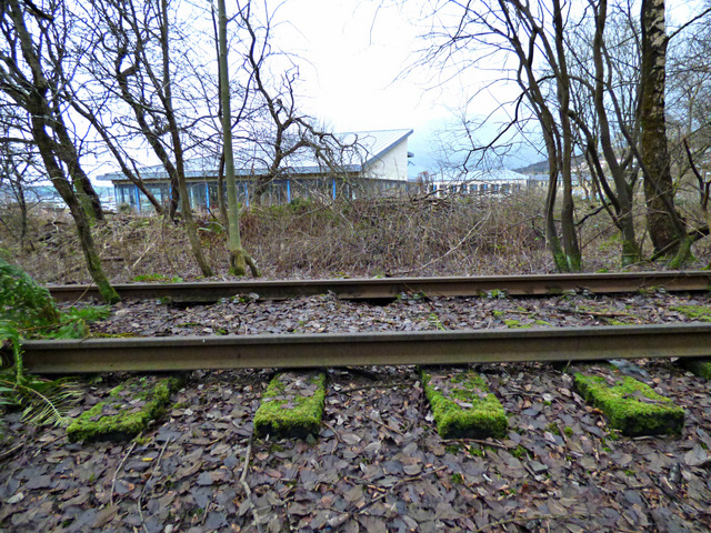 Former James Watt Dock Railway Line